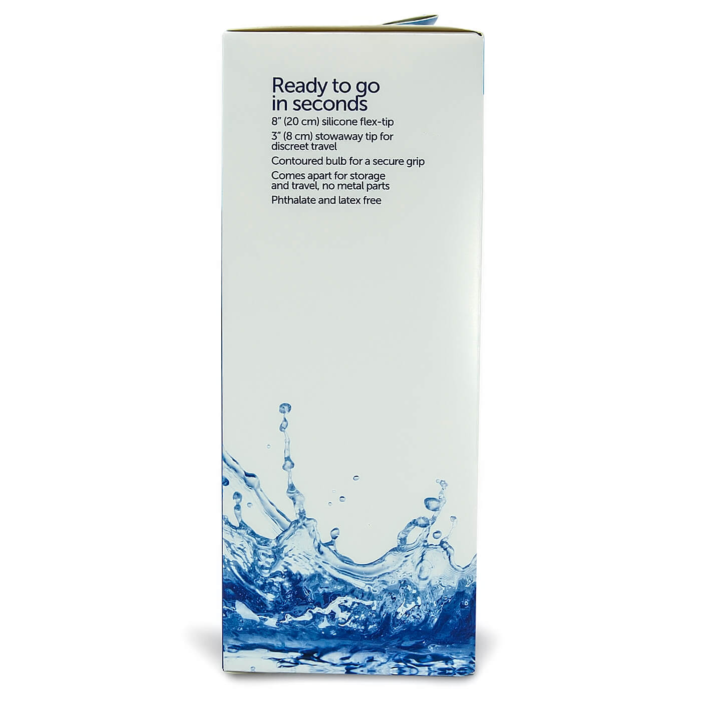 Ergoflo Director 9 Oz Bulb Medical Grade Douche for Anal Hygiene