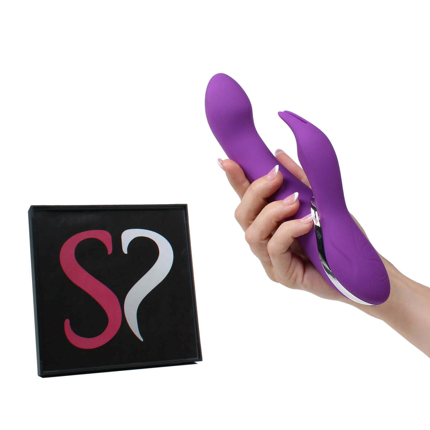 DUALITY 10 Speed Rechargeable Dual Motor Quiet G-Spot Rabbit Vibrator
