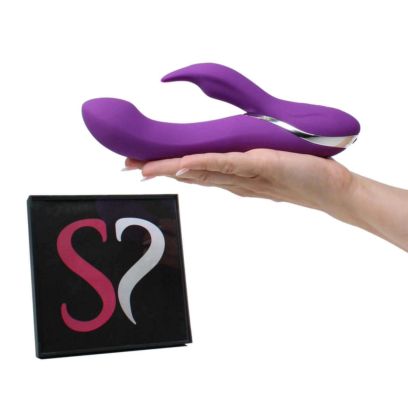 DUALITY 10 Speed Rechargeable Dual Motor Quiet G-Spot Rabbit Vibrator