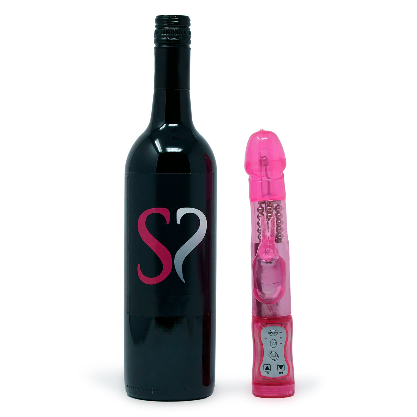 Double Delight 10 Function Rechargeable Rabbit Vibrator With Rotating Beads