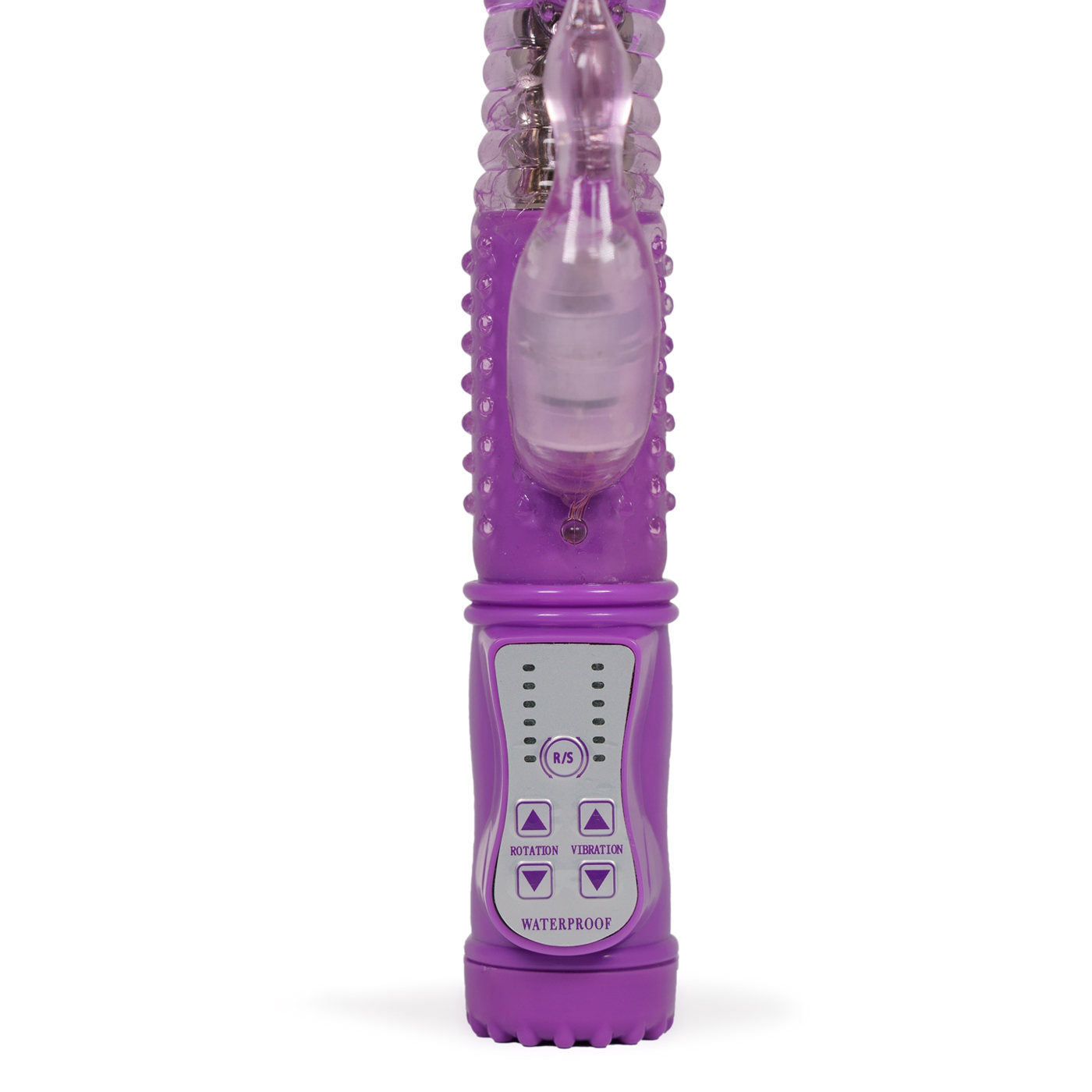 Double Delight 7 Function Rotating Beaded Realistic Rechargeable Rabbit Vibrator
