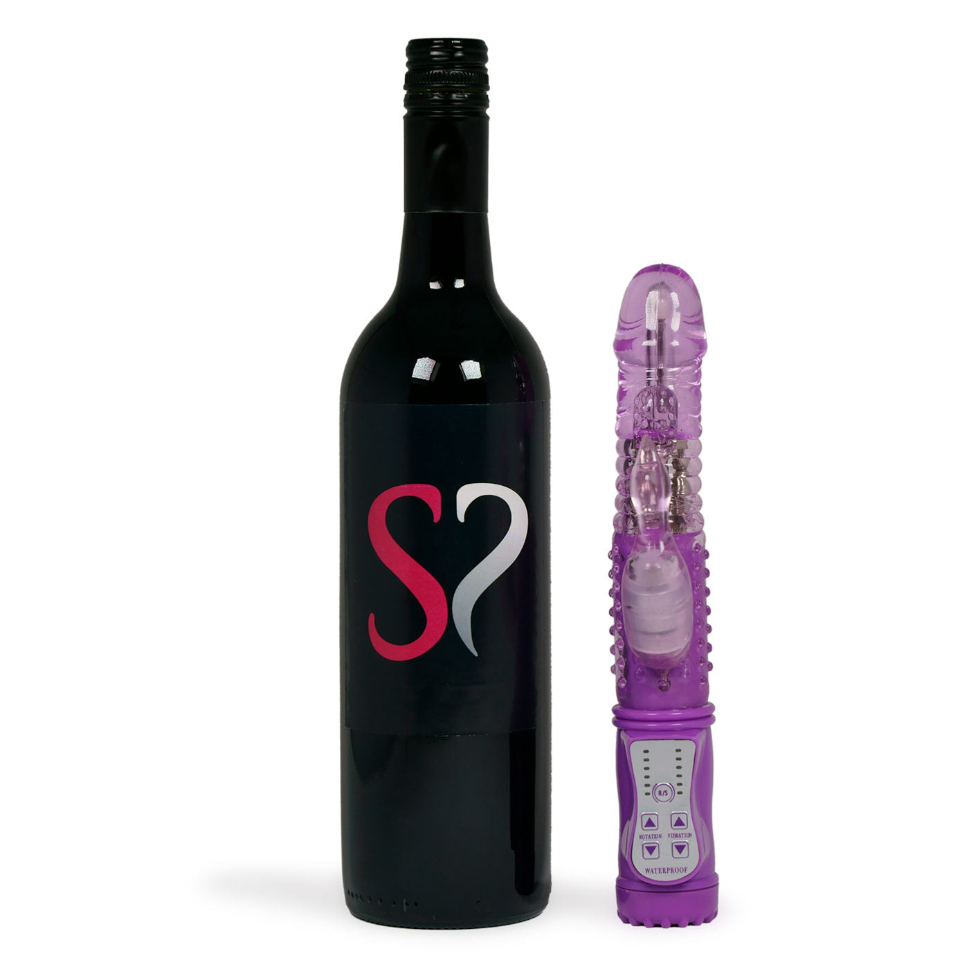 Double Delight 7 Function Rotating Beaded Realistic Rechargeable Rabbit Vibrator