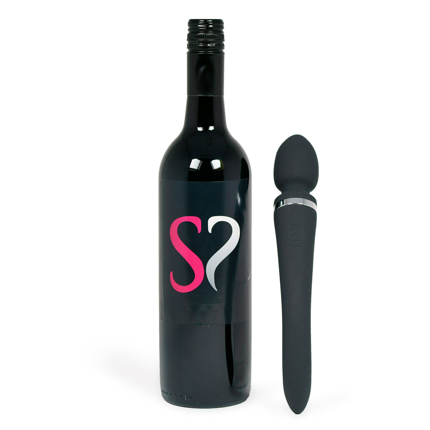 PLAY 10 Function Double Sided Rechargeable G-Spot Wand Vibrator