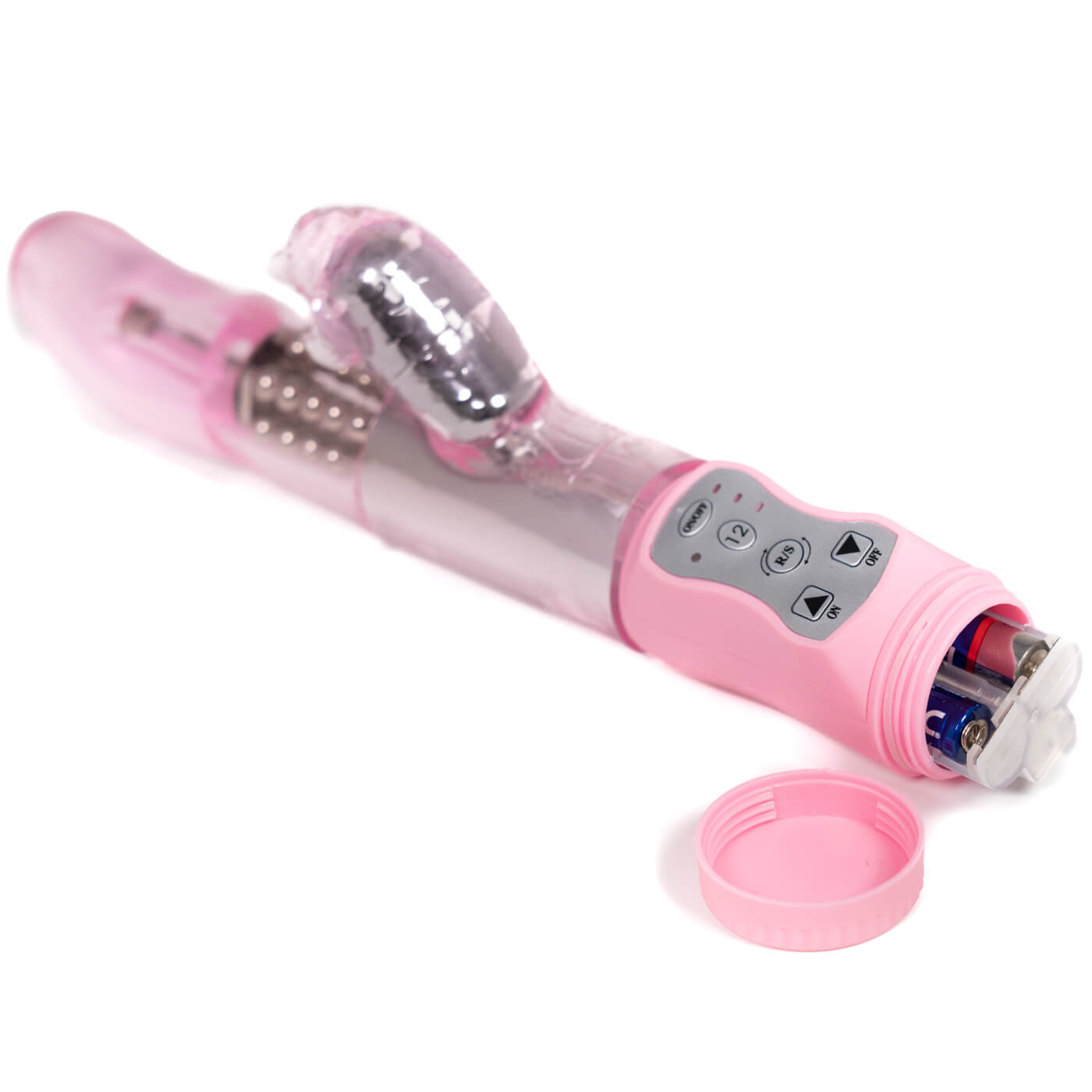 Double Delight 12 Function Rotating G-Spot Rabbit Vibrator