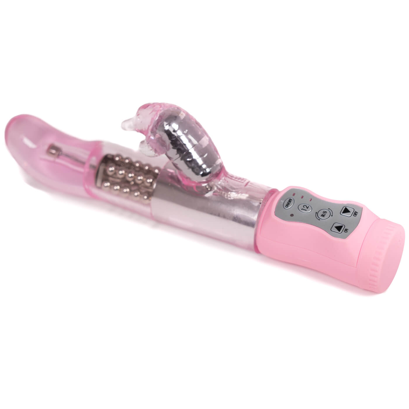 Double Delight 12 Function Rotating G-Spot Rabbit Vibrator