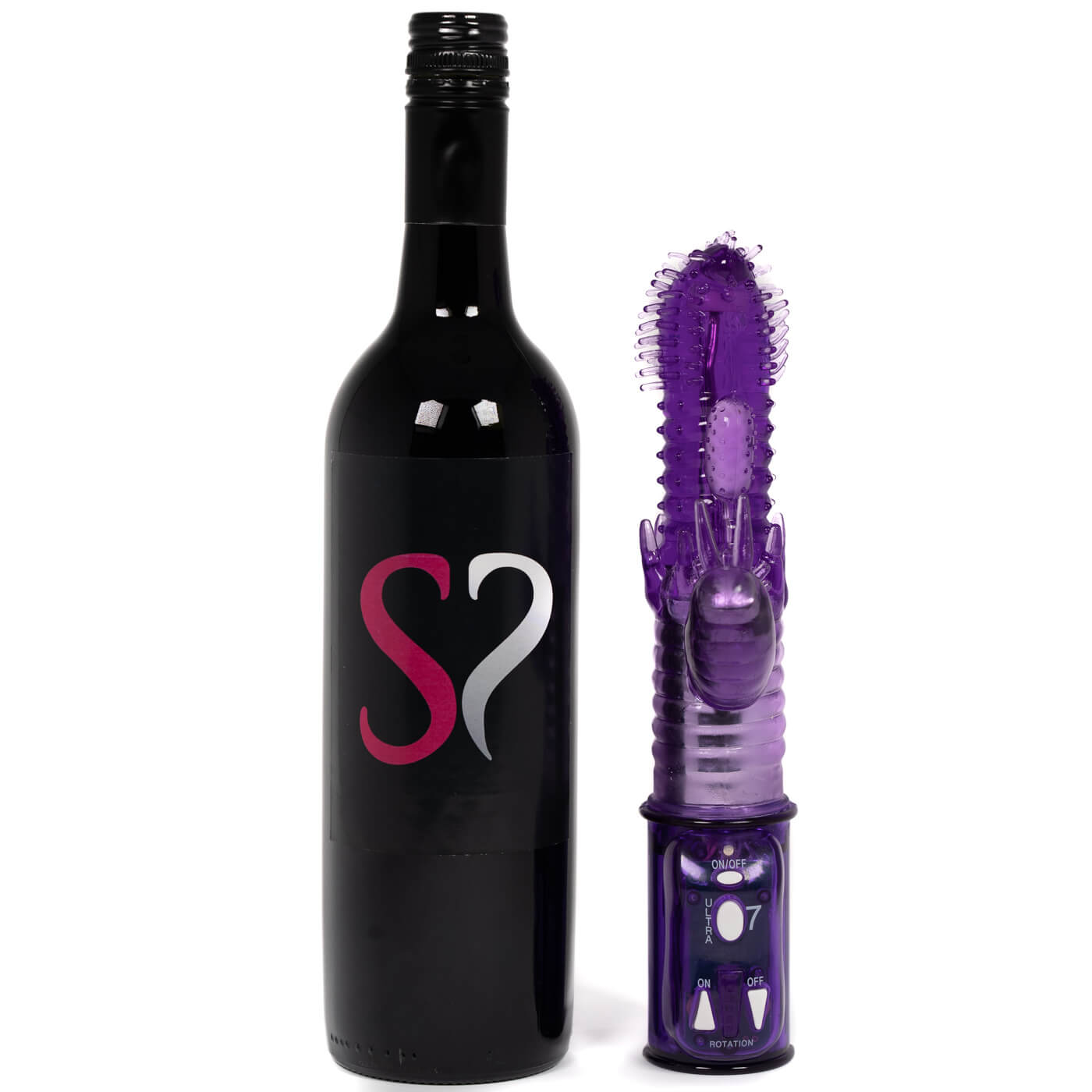 Double Delight Triple Action 7 Function Dual Motor Powerful Rotating Rabbit