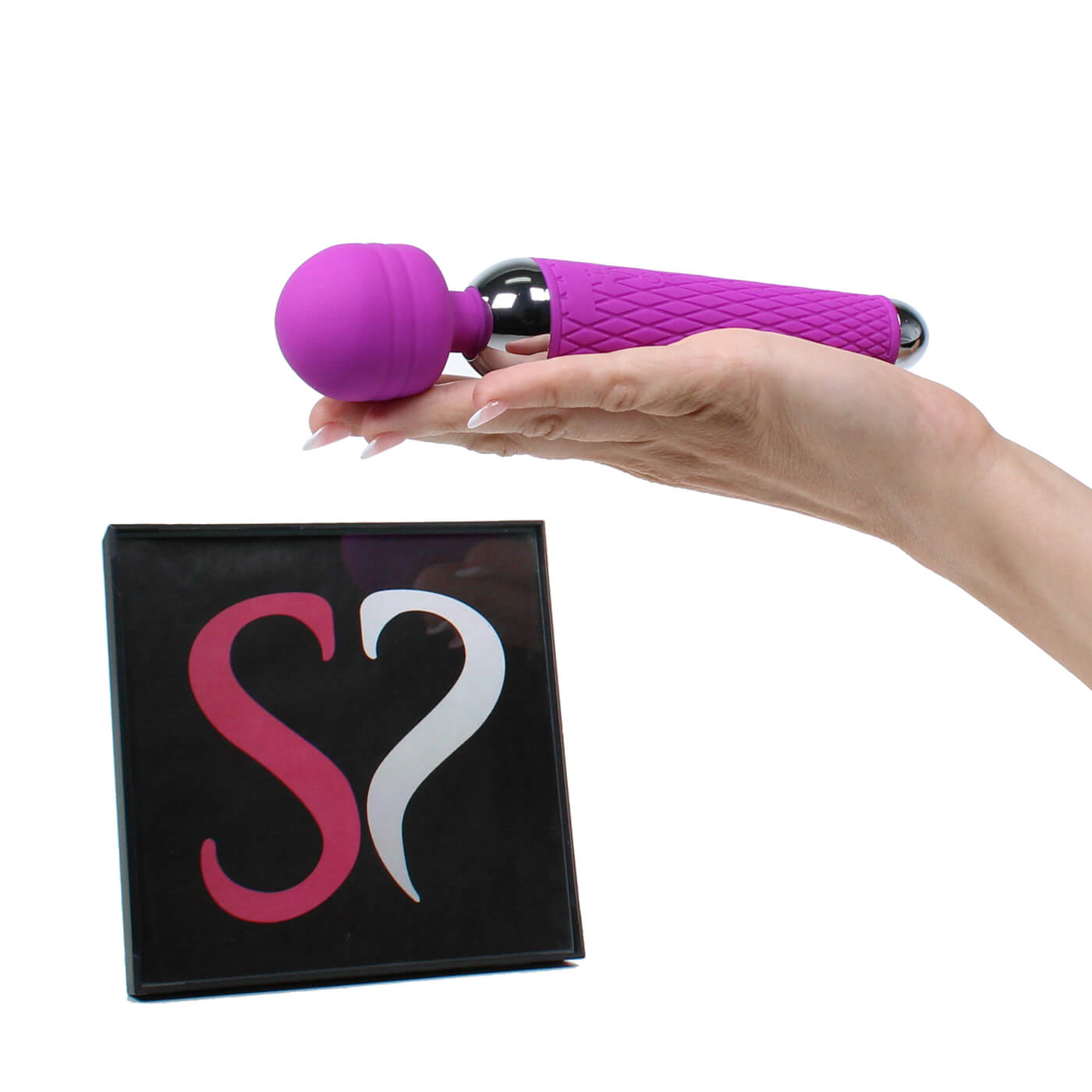 PLAY 10 Function Flexible Super Powerful Rechargeable Magic Wand Vibrator