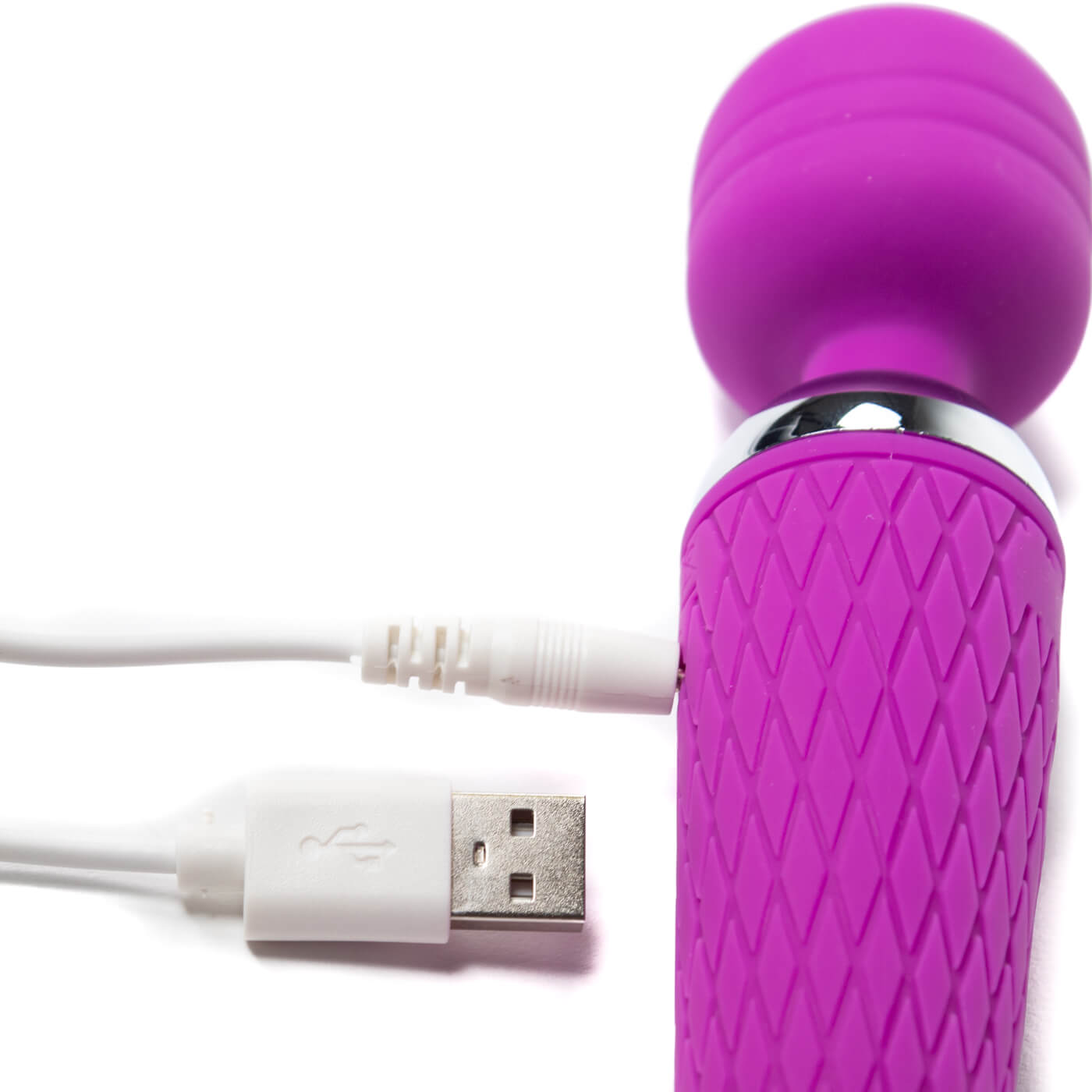 PLAY 10 Function Flexible Super Powerful Rechargeable Magic Wand Vibrator