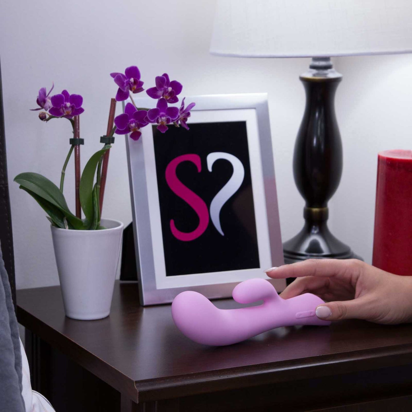 Jopen Amour Luxury 7 Function USB Rechargeable Dual G-Spot Rabbit Vibrator