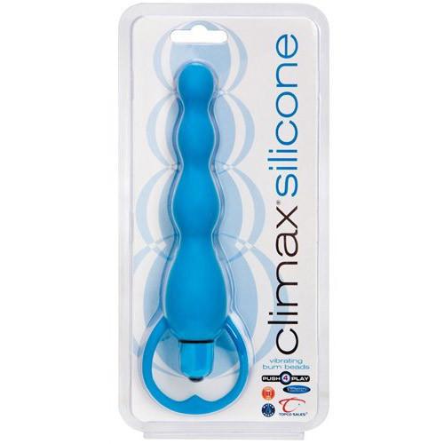 Topco Climax Vibrating Anal Beads 5 Inches by Topco - - 2