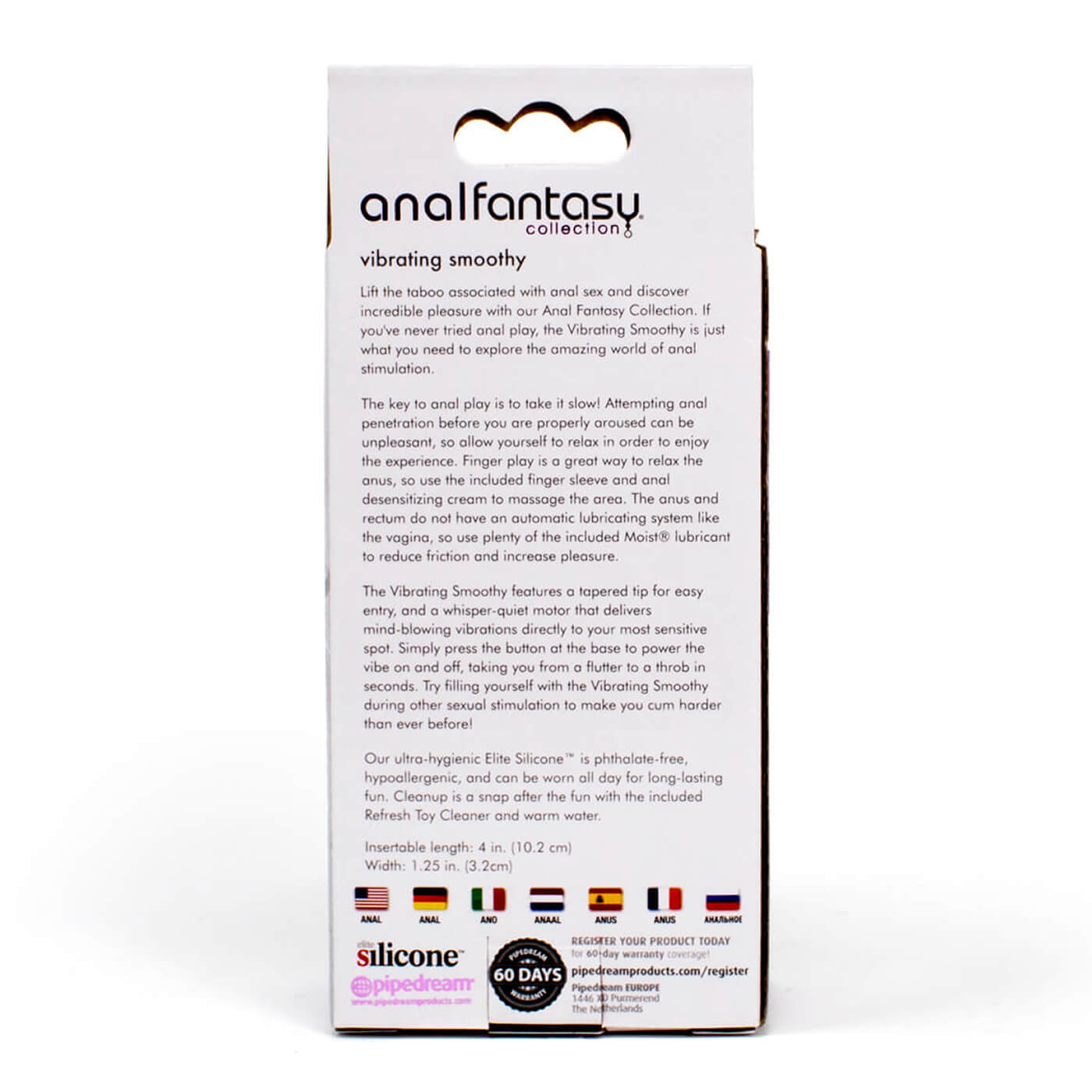 Anal Fantasy Vibrating Smoothy Beginners P-Spot Massager