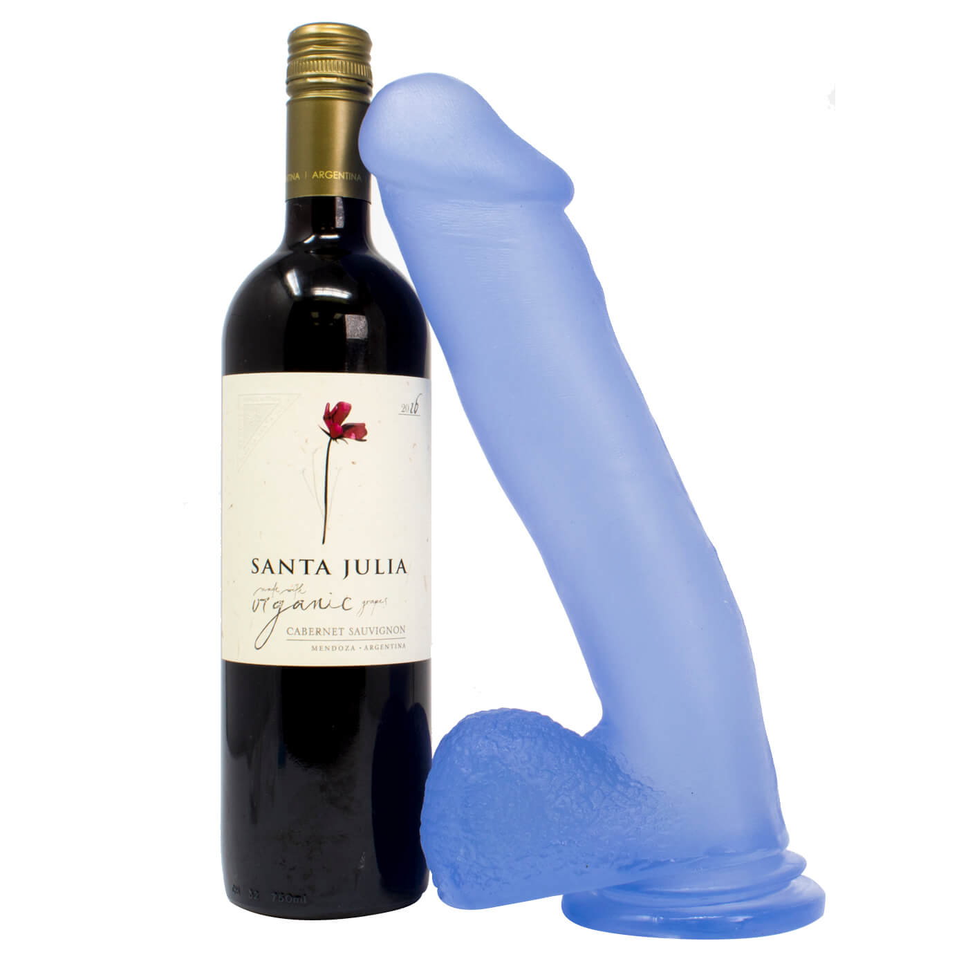 Basix Realistic 10 Inch Large Dildo with Suction Cup