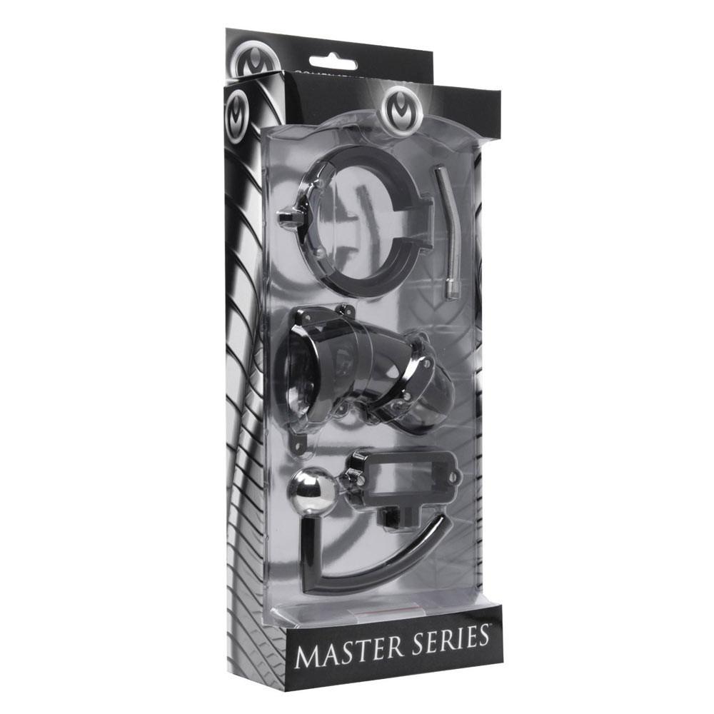 Oppressor Chastity Stretcher & Anal Intruder Hook by XR Brands - - 3