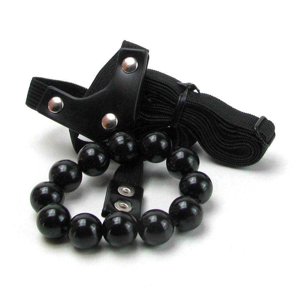 Lover's Thong with Stroker Beads by California Exotics - - 3
