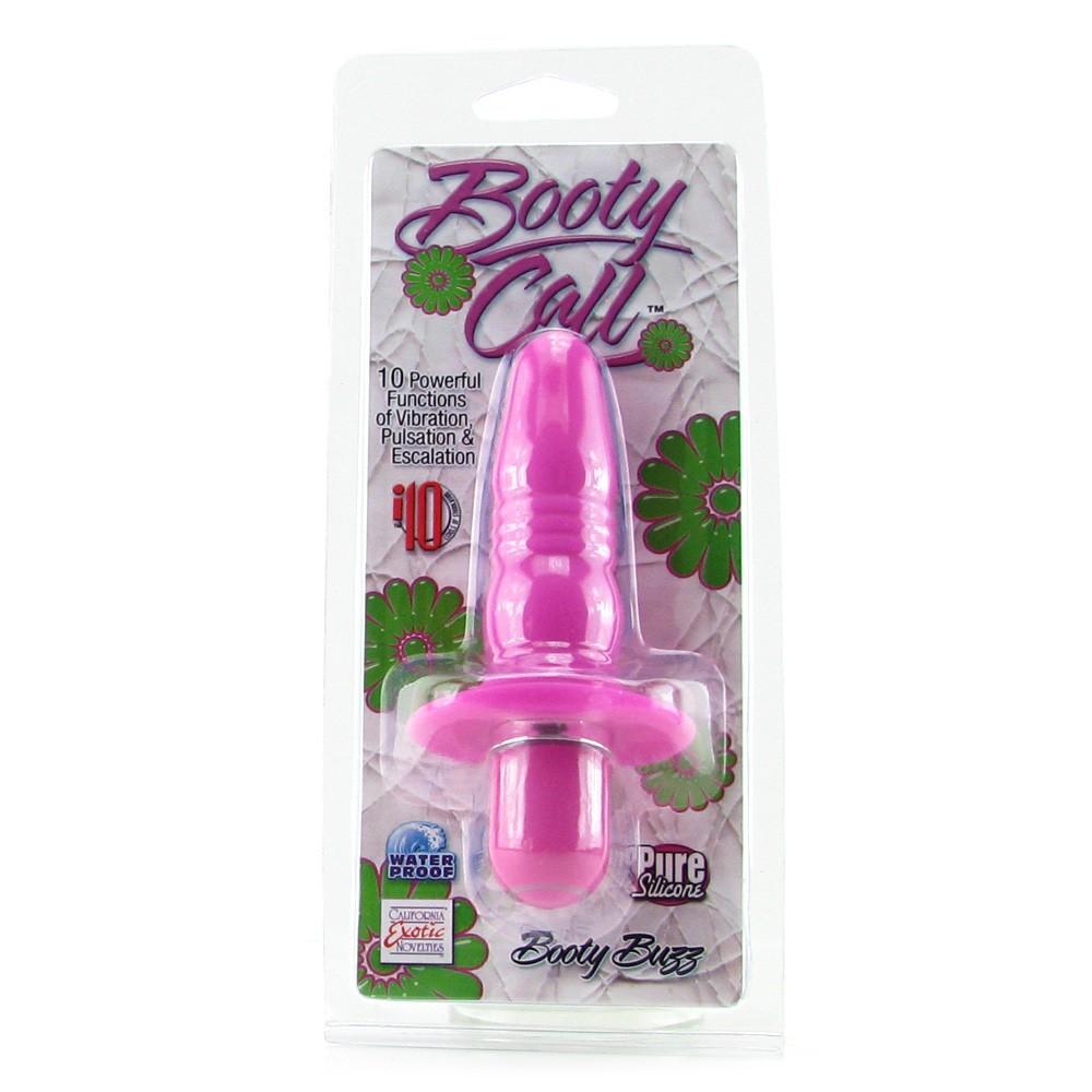 Booty Call Booty Buzz Vibrating Silicone Butt Plug by California Exotics - - 10