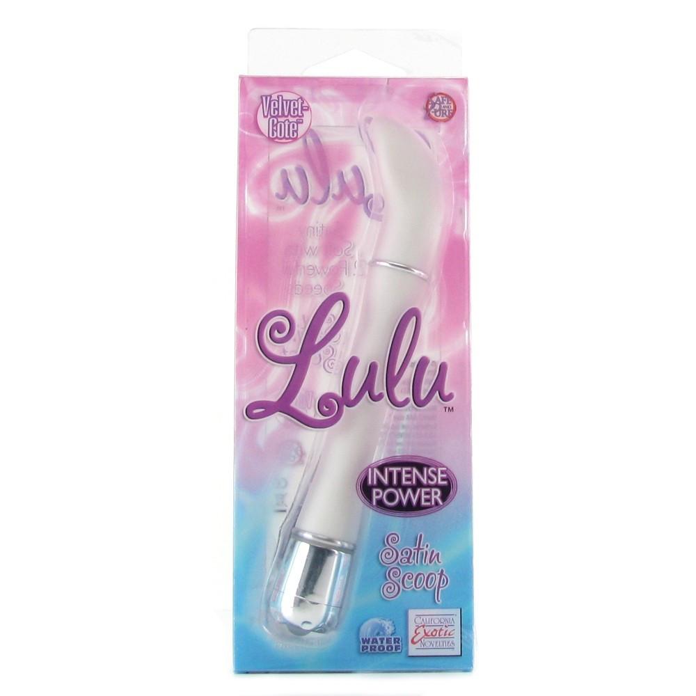 Lulu Satin Scoop Multi-Speed G-Spot Waterproof Vibrator by California Exotics - - 6