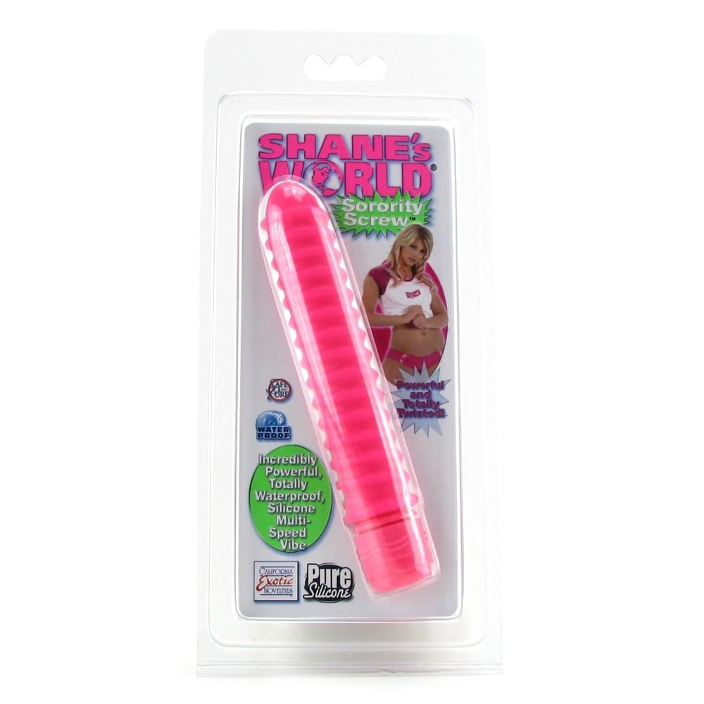 Shane's World Sorority Screw Waterproof Silicone Vibrator by California Exotics - - 11