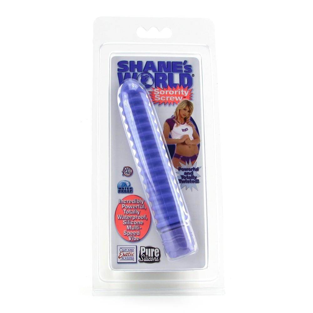 Shane's World Sorority Screw Waterproof Silicone Vibrator by California Exotics - - 7