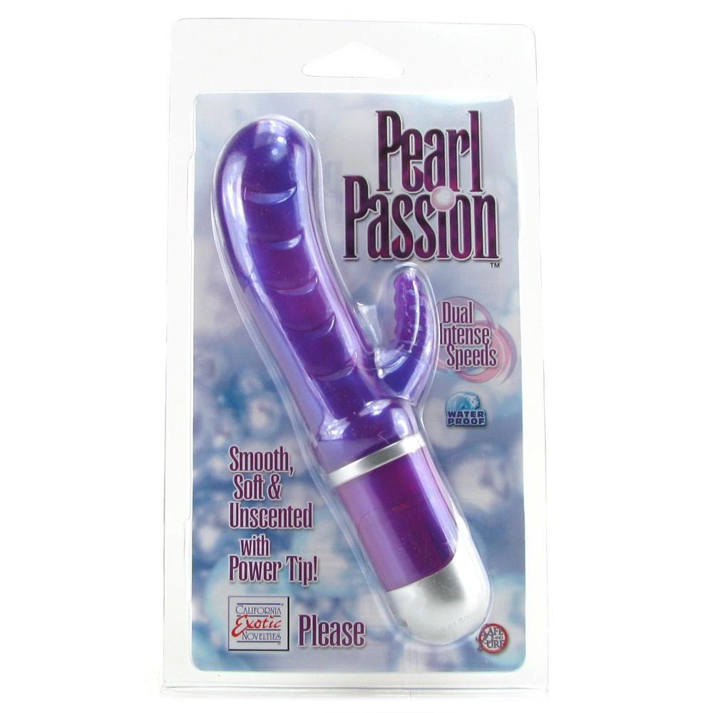 Pearl Passion Please Dual Action Waterproof Rabbit Vibrator by California Exotics - - 5
