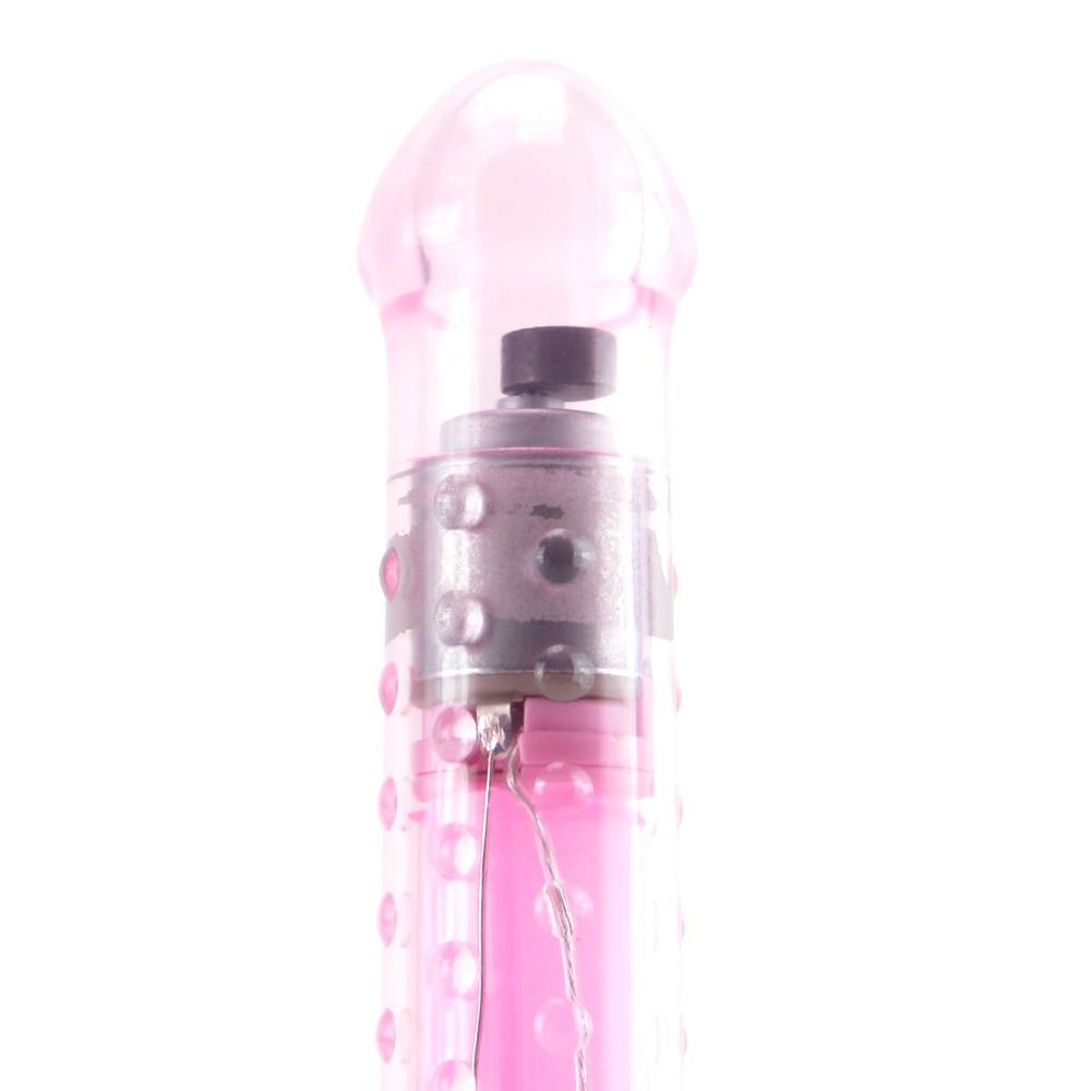 Lighted Shimmers LED Glider Powerful Waterproof Vibrator by California Exotics - - 2