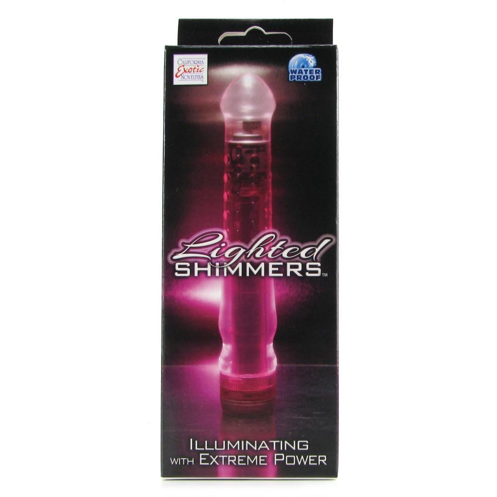 Lighted Shimmers LED Glider Powerful Waterproof Vibrator by California Exotics - - 6