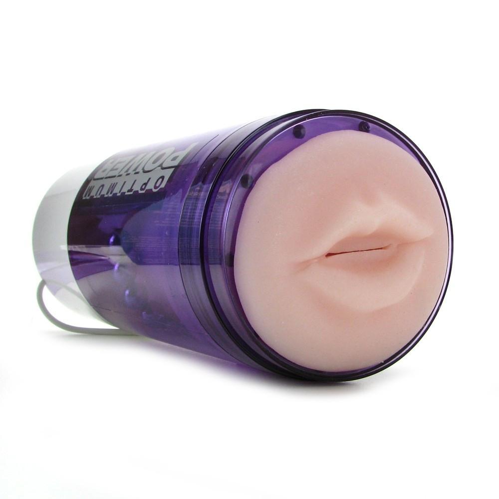 Optimum Power Realistic Blow Job Stroker by California Exotics - - 1