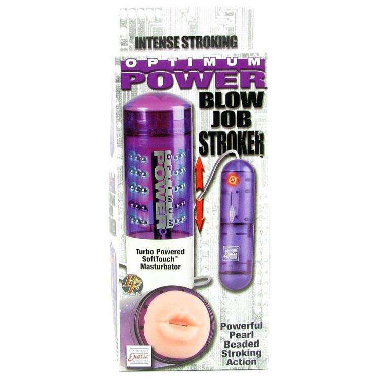 Optimum Power Realistic Blow Job Stroker by California Exotics - - 4