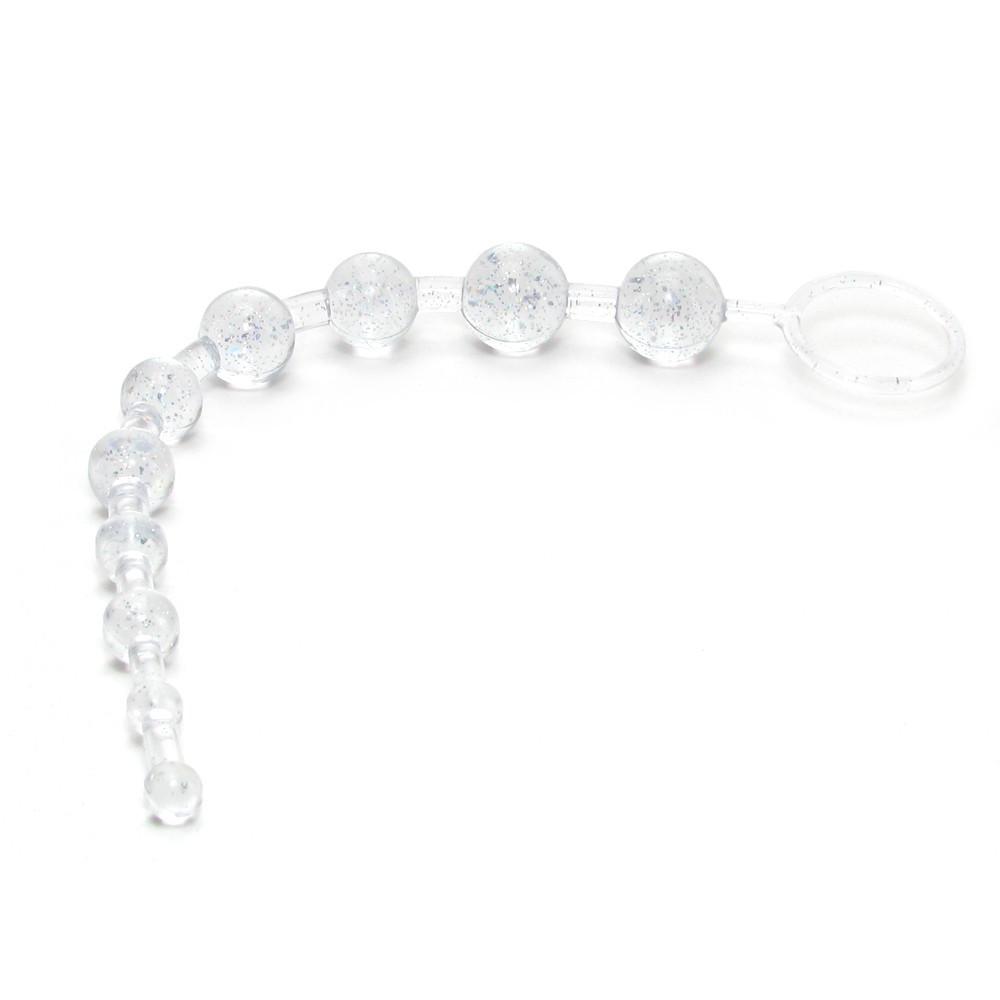 X-10 Extreme Pure Gold Anal Beads in Platinum by California Exotics - - 3