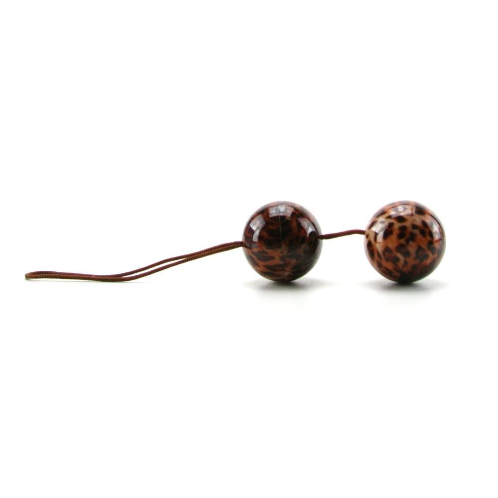 Duotone Balls in Leopard by California Exotics - - 3