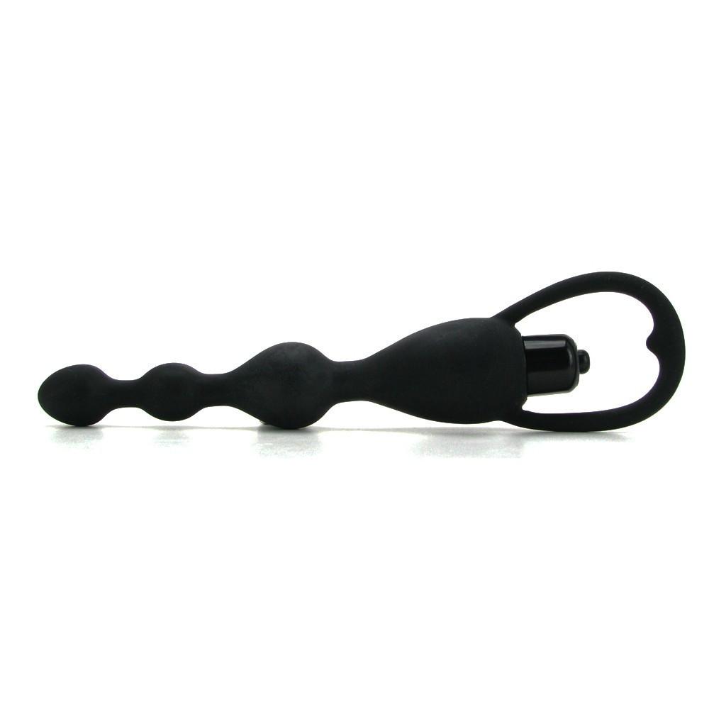 Silicone Pleasure Vibrating Anal Beads by California Exotics - - 2