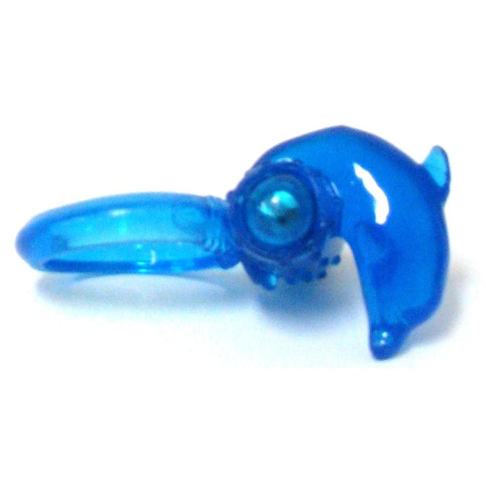 Silicone One Touch Cockring With Bullet Vibrator by California Exotics - - 4