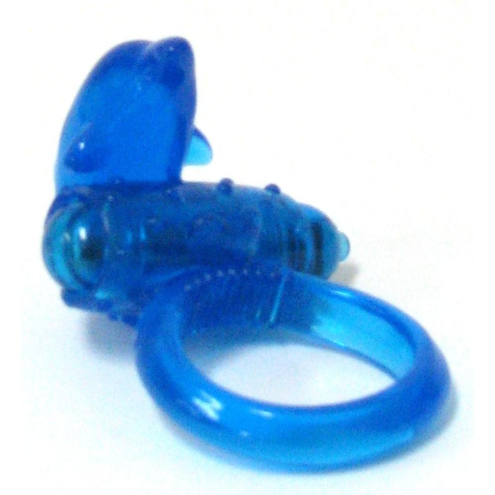 Silicone One Touch Cockring With Bullet Vibrator by California Exotics - - 5