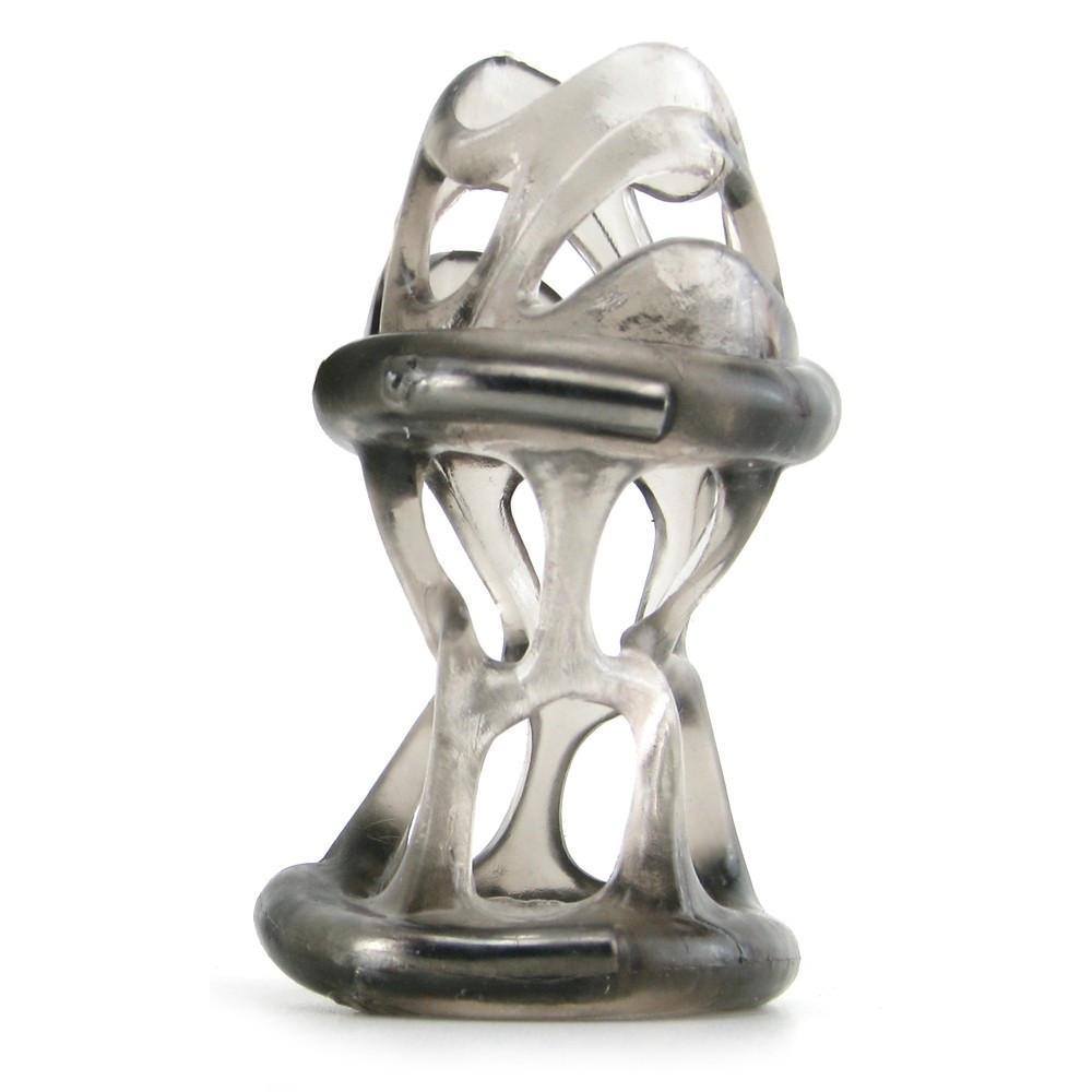 Passion Double Cock Ring Cage by California Exotics - - 2