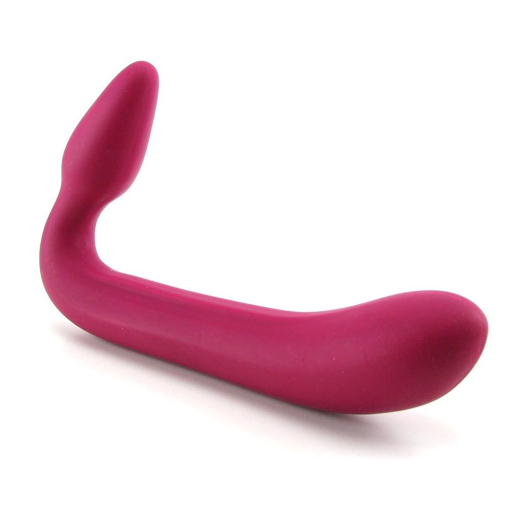 Love Rider Strapless Strap-On Dildo in Raspberry by California Exotics - - 5