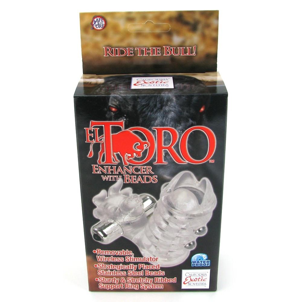 El Toro Beaded Enhancer Ring by California Exotics - - 6