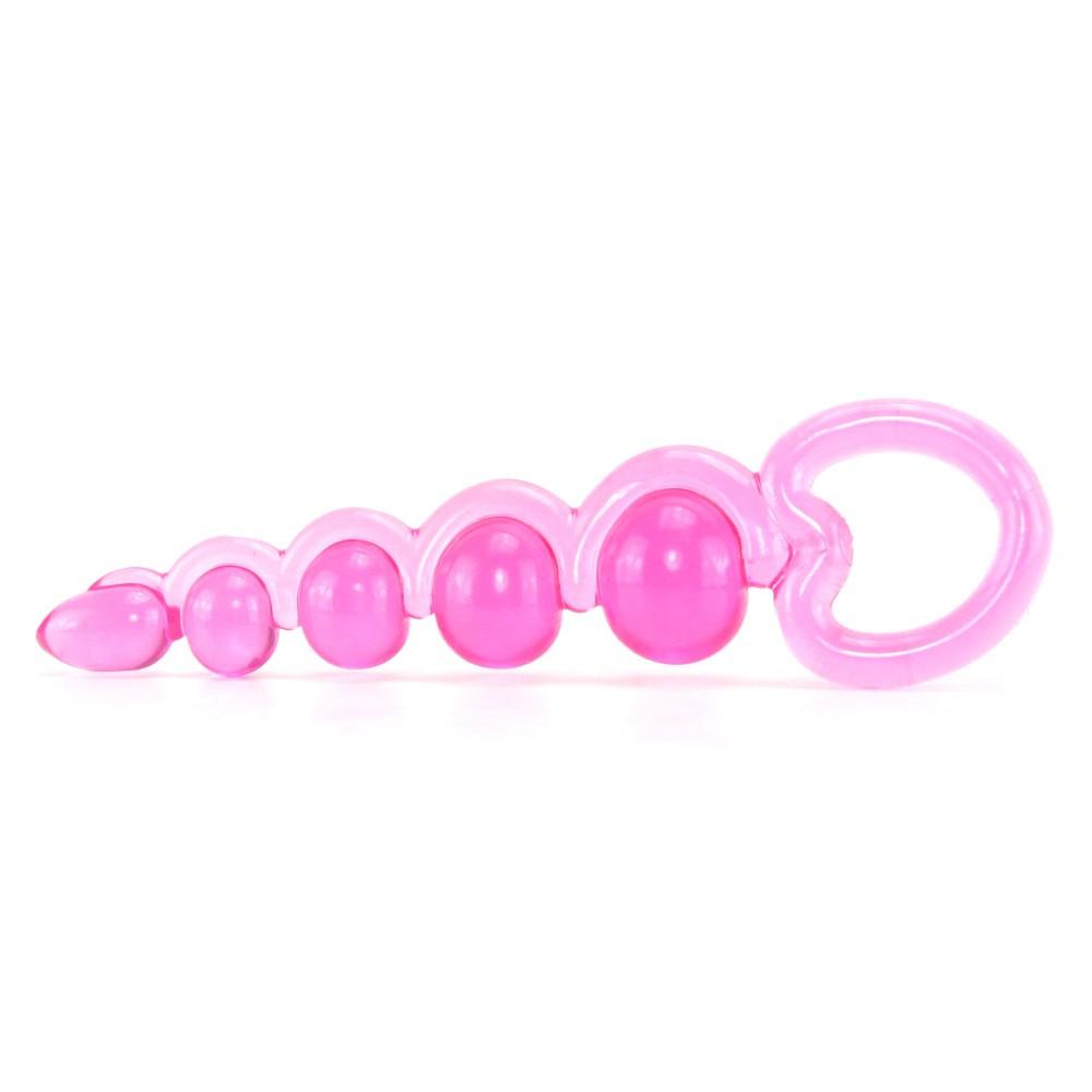 Basic Essentials Beaded Probe by California Exotics - - 4