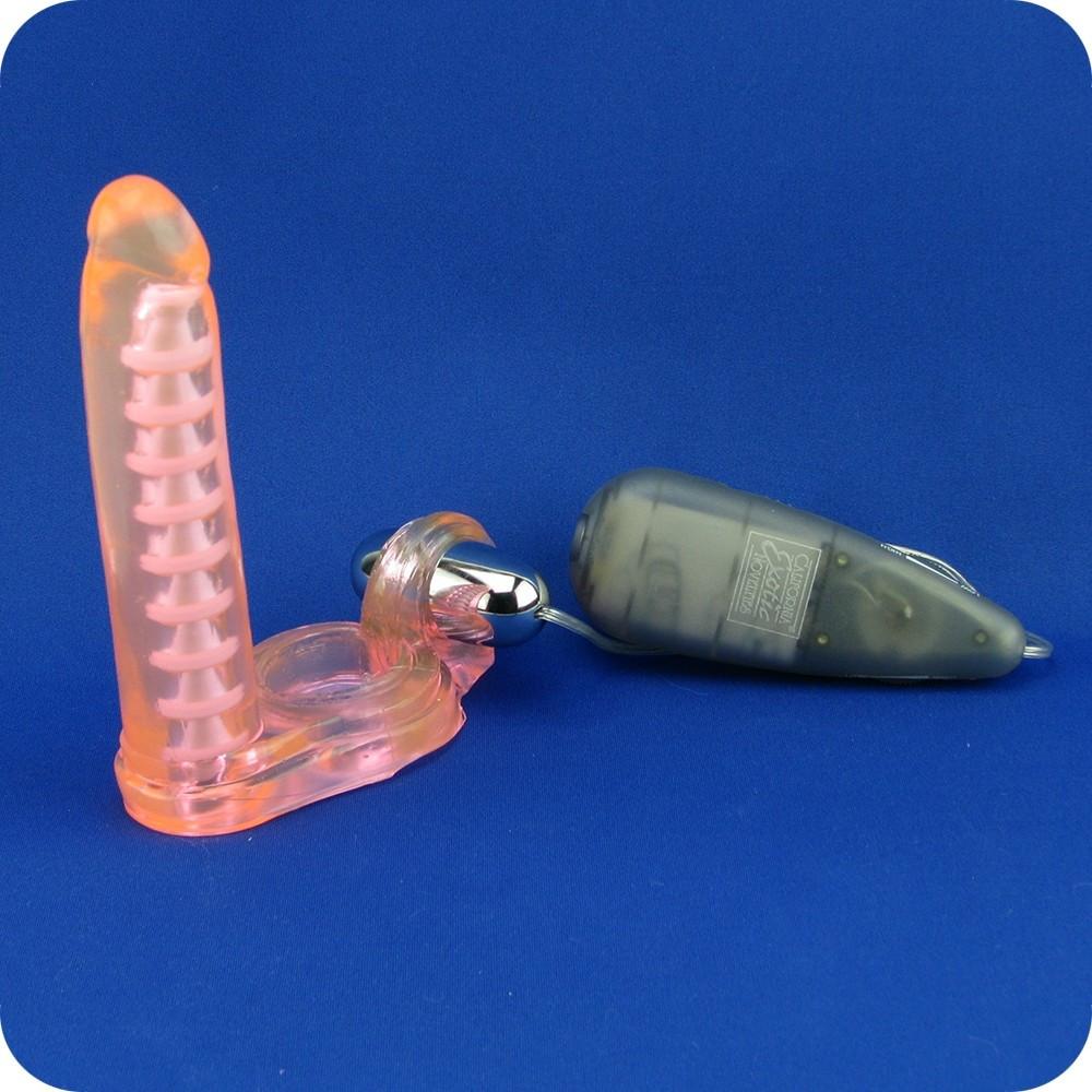 Ultimate Triple Stimulator Dildo Cock Ring by California Exotics - - 5