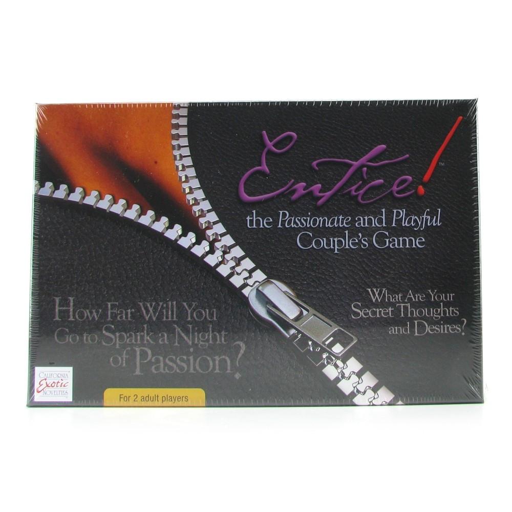 Entice Passionate and Playful Couples Game by California Exotics -