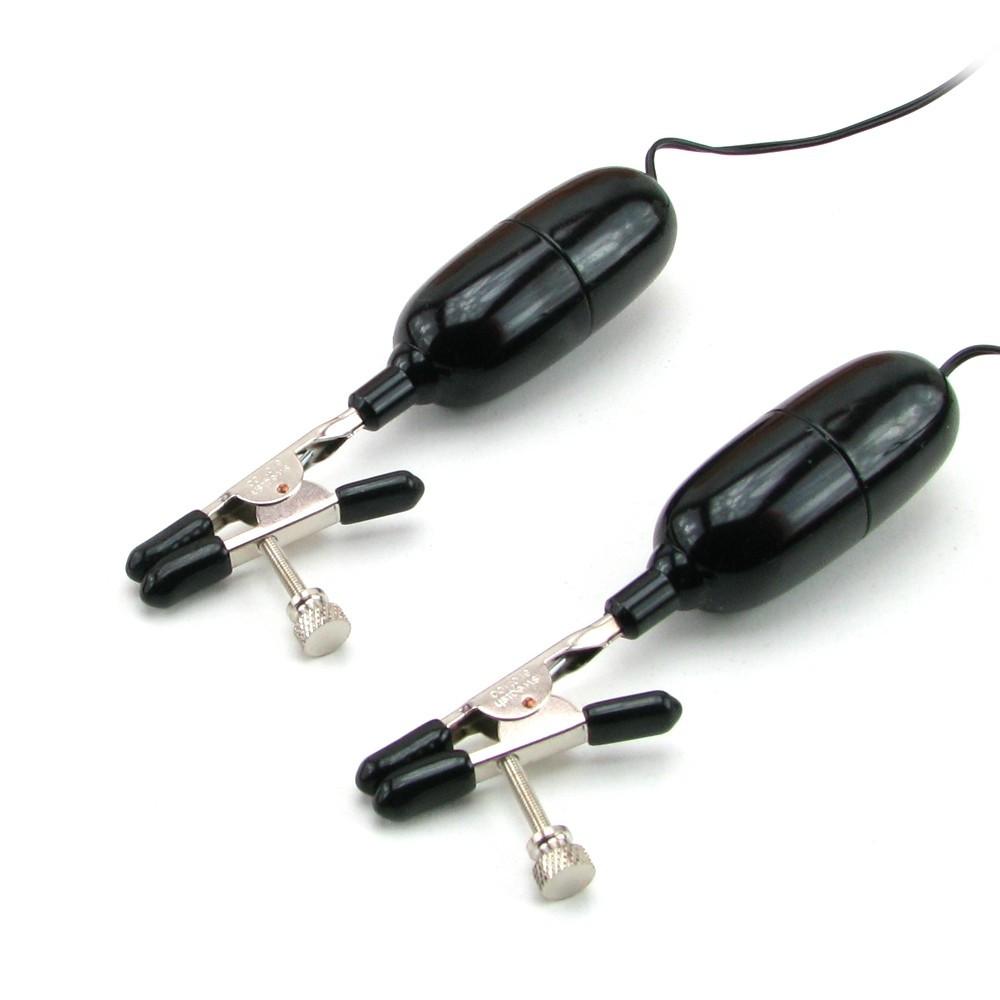 California Exotics Vibrating Nipple Clamps by California Exotics - - 3