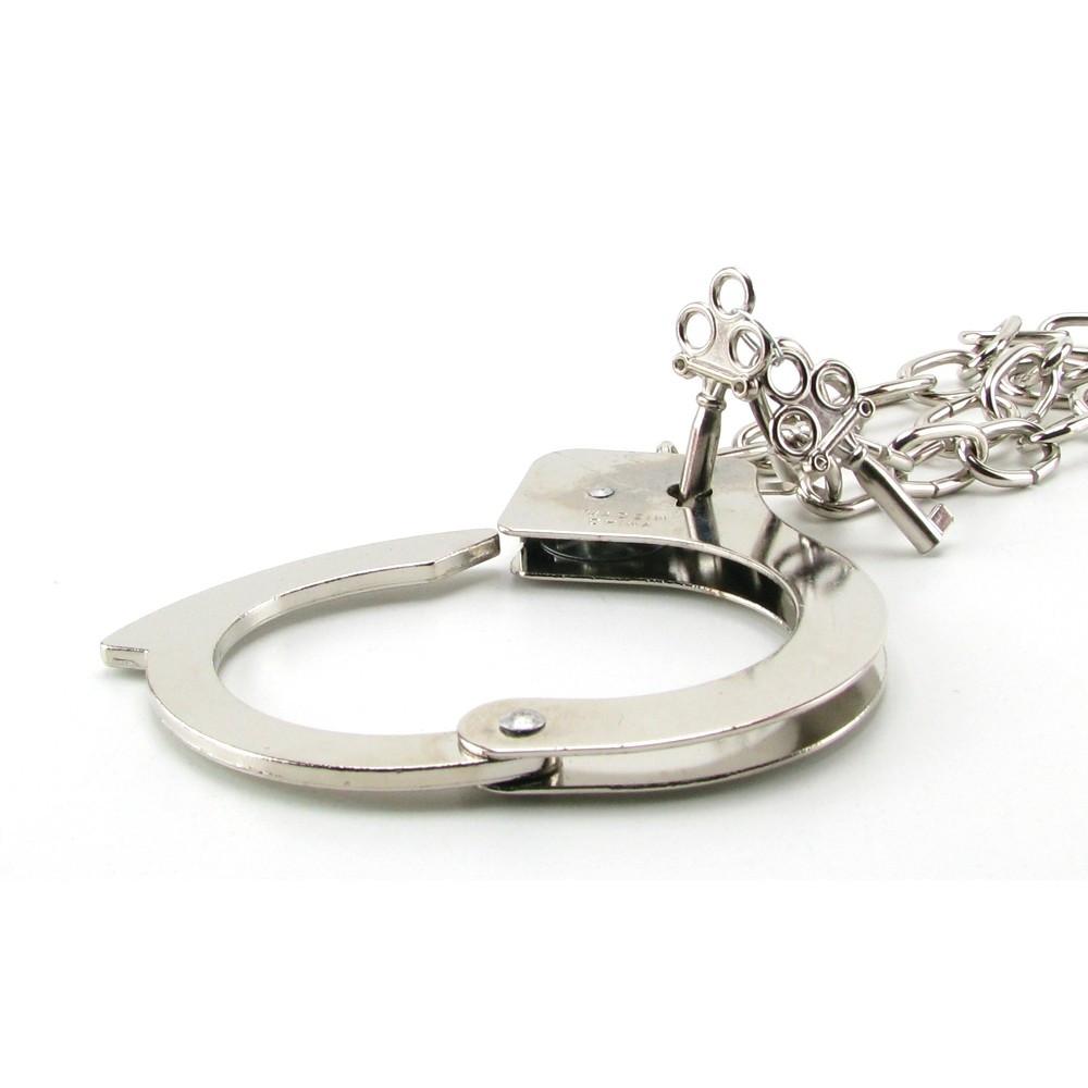 Chrome Hand Cuffs by California Exotics - - 2