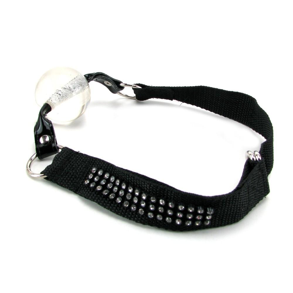 Bound By Diamonds Ball Gag by California Exotics - - 5