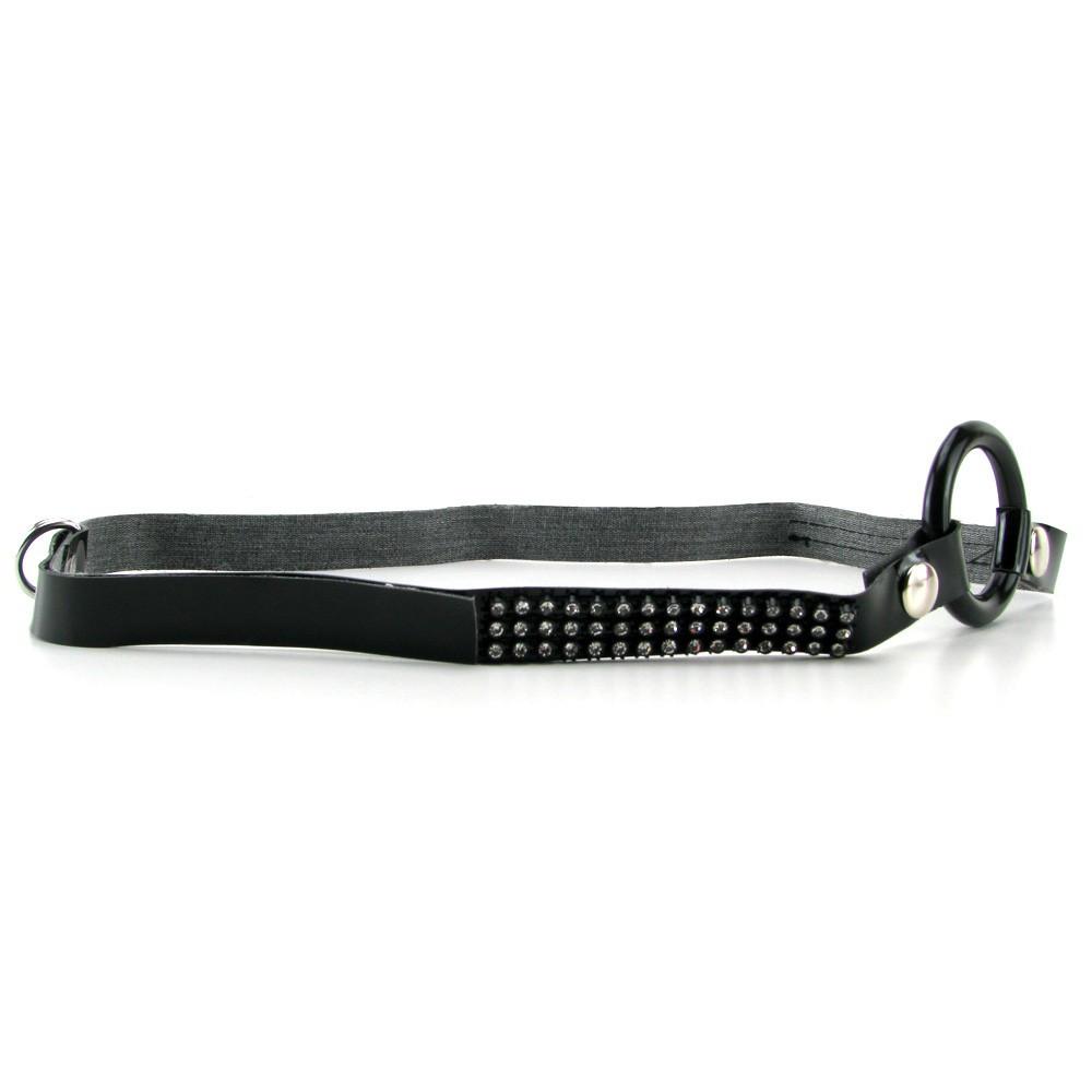 Bound by Diamonds Open Ring Gag by California Exotics - - 3