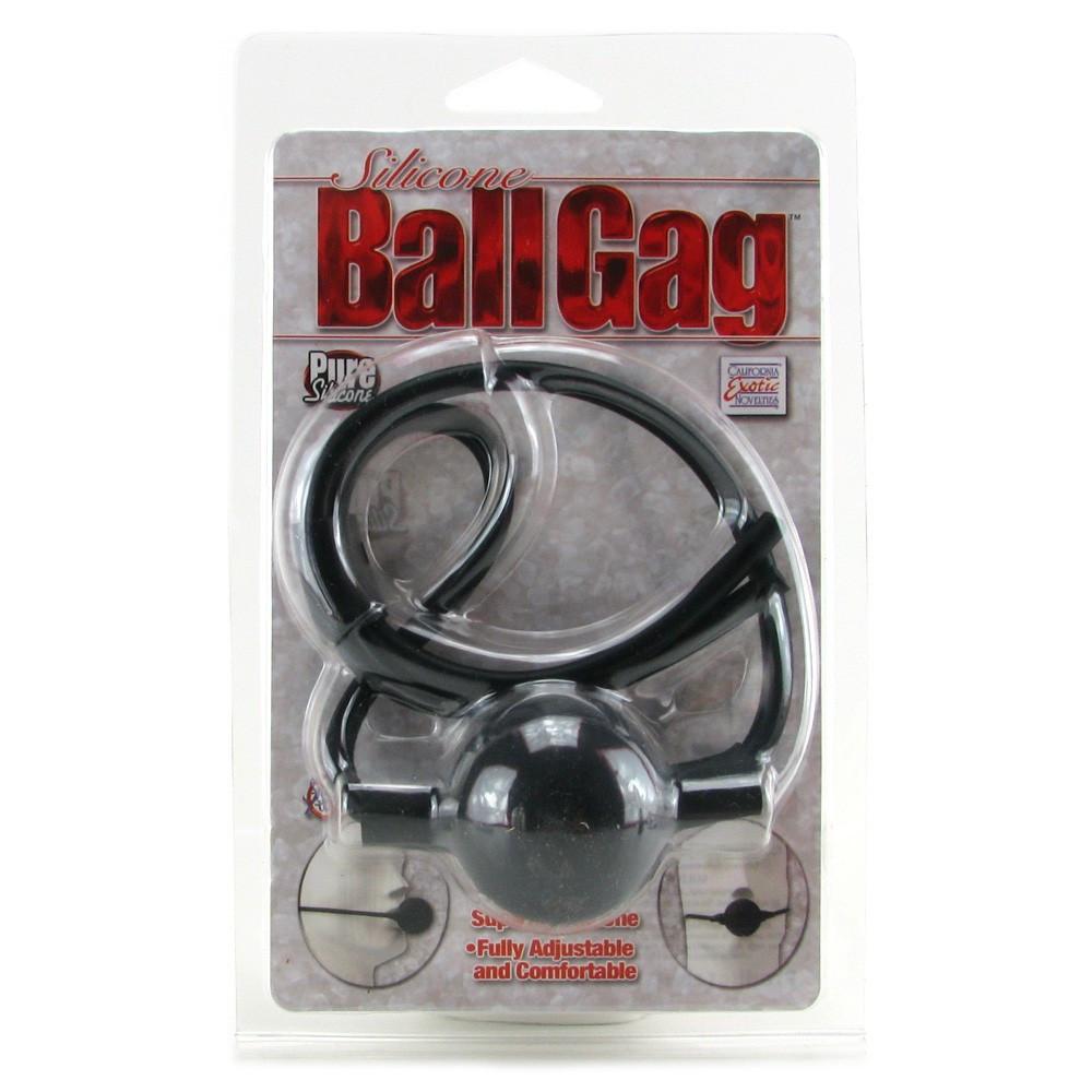 Pure Silicone Ball Gag by California Exotics - - 6