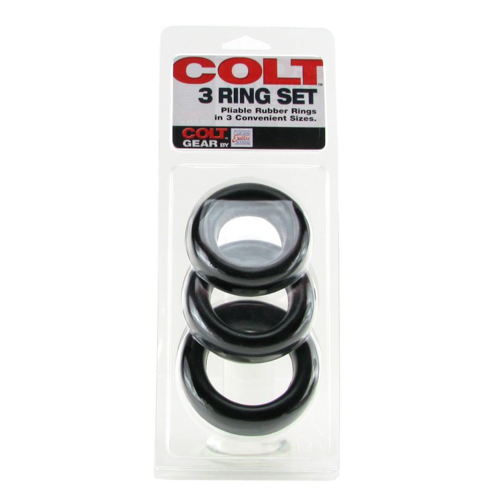 Colt 3 Ring Set by California Exotics - - 1