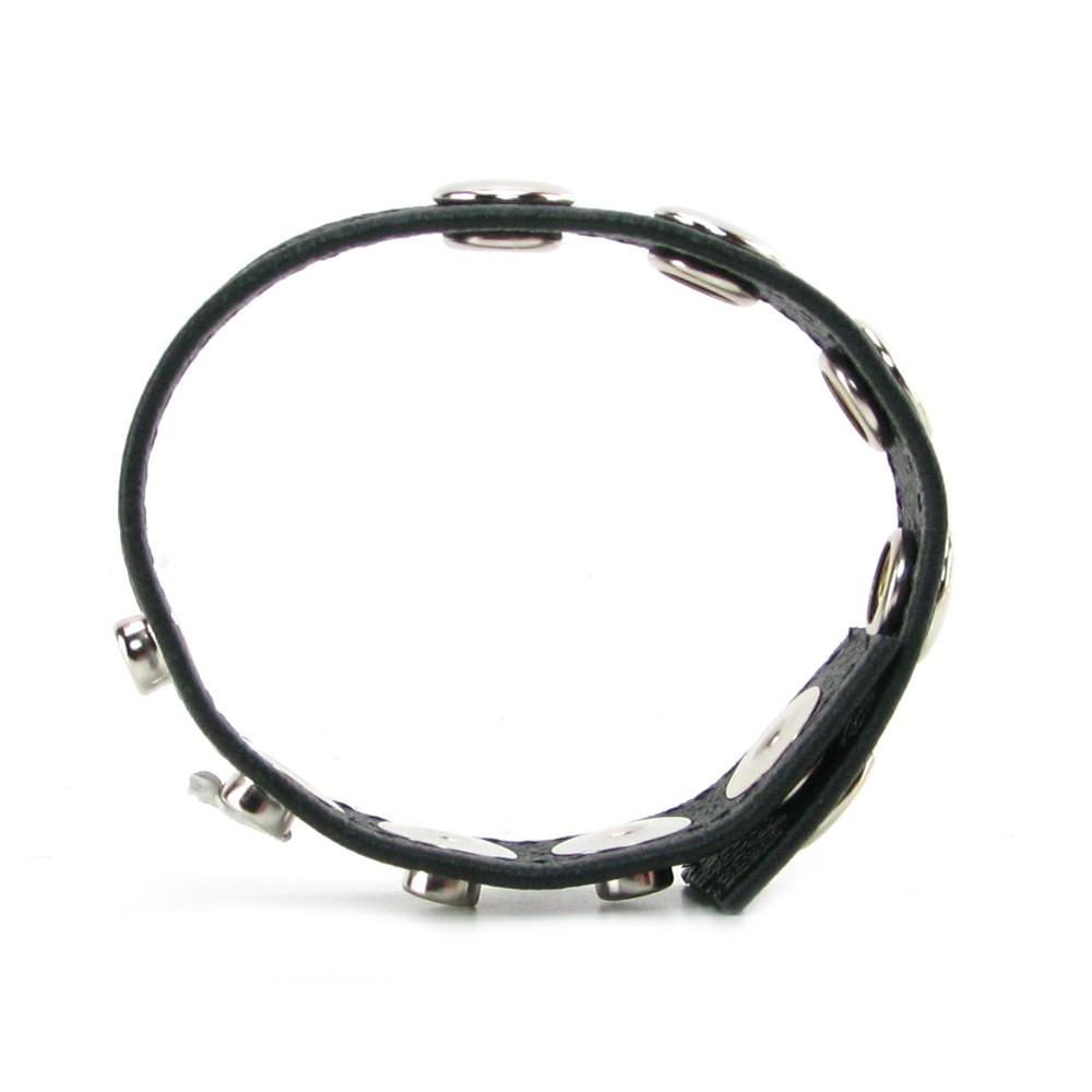 COLT 5 Snap Leather Cock Ring by California Exotics - - 5