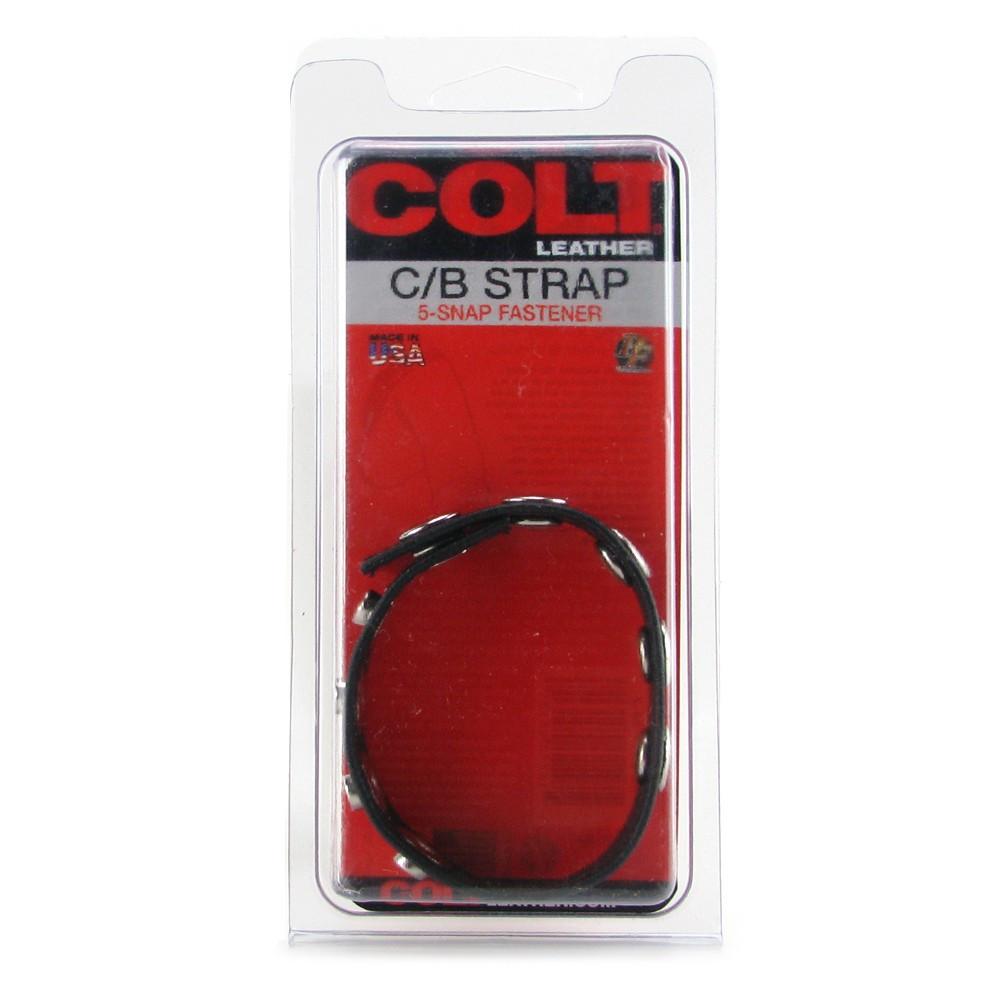 COLT 5 Snap Leather Cock Ring by California Exotics - - 6