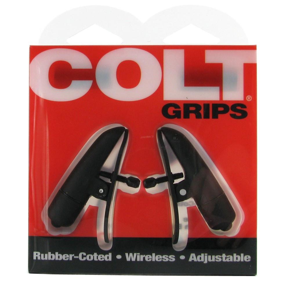 Colt Grips Vibrating Nipple Clamps by California Exotics - - 6