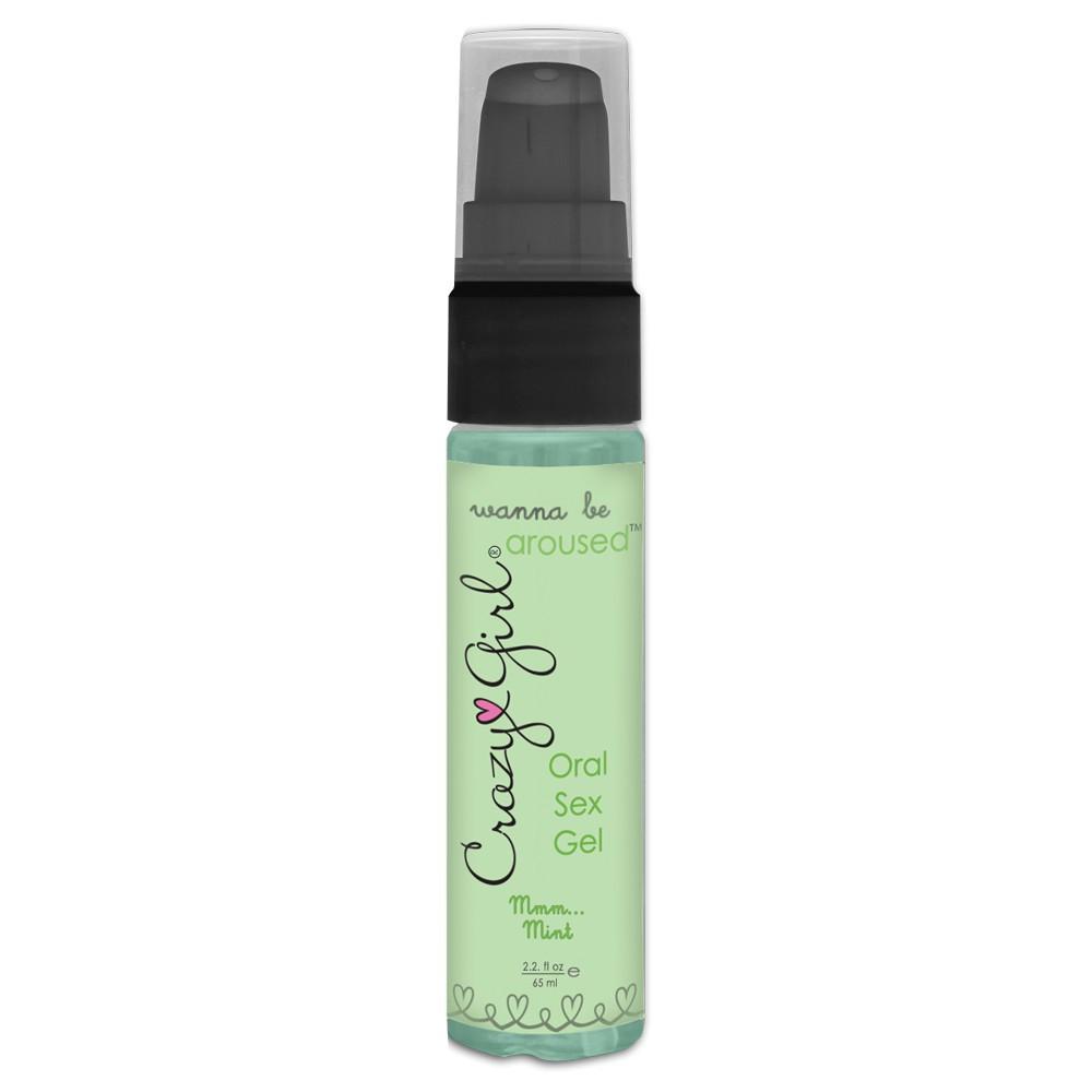 Crazy Girl Oral Sex Gel 2oz/59ml in Cotton Candy