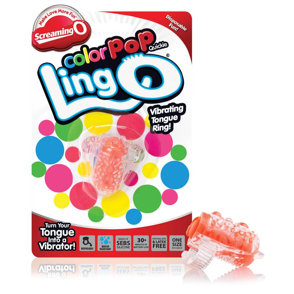 Screaming O Color Pop Quickie LingO Vibrating Oral Sex Ring