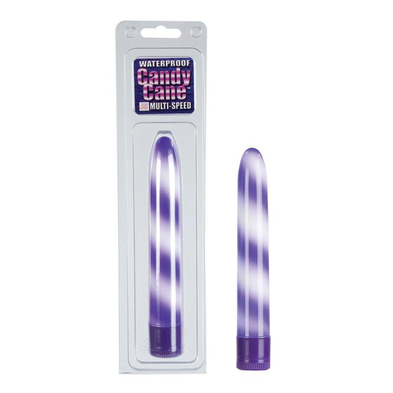 Candy Cane 6 Inch Waterproof Vibrator by California Exotics - - 1